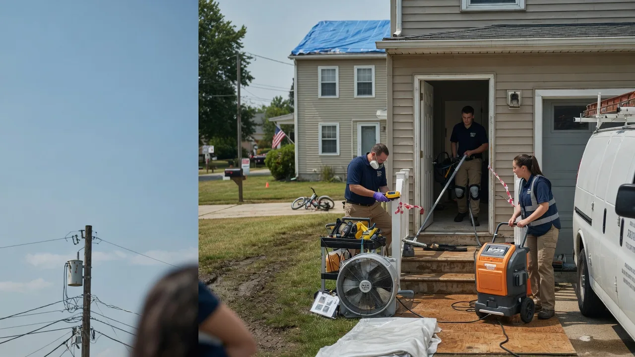 Water Damage Repair in Coldwater, MI near me